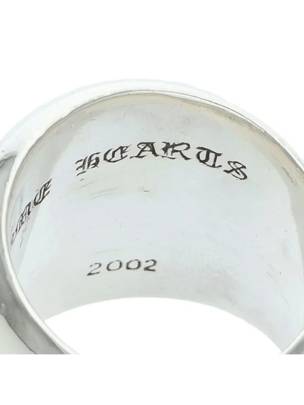 Chrome Hearts Clssc Oval Star Classic Silver Ring